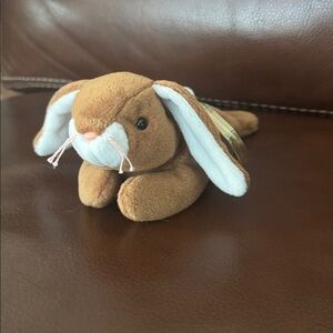 Ty Original Beanie Baby “Ears” the Rabbit 🐰 Retired Vintage Stuffed Plush Animal